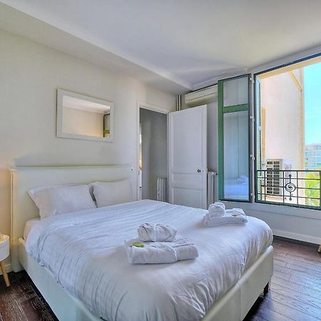 Immogroom - Large Apartment - Parking - Air Conditioning - Sea View - Wifi Cannes Eksteriør bilde