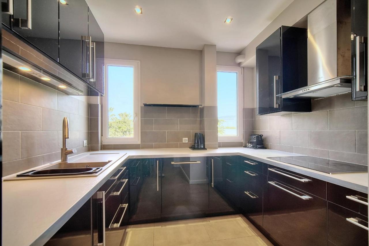 Immogroom - Large Apartment - Parking - Air Conditioning - Sea View - Wifi Cannes Eksteriør bilde