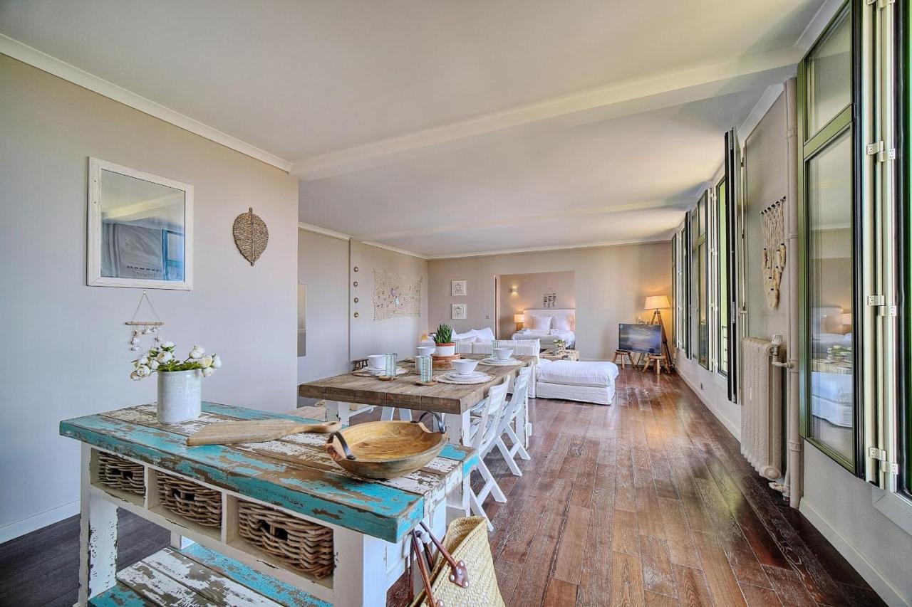 Immogroom - Large Apartment - Parking - Air Conditioning - Sea View - Wifi Cannes Eksteriør bilde