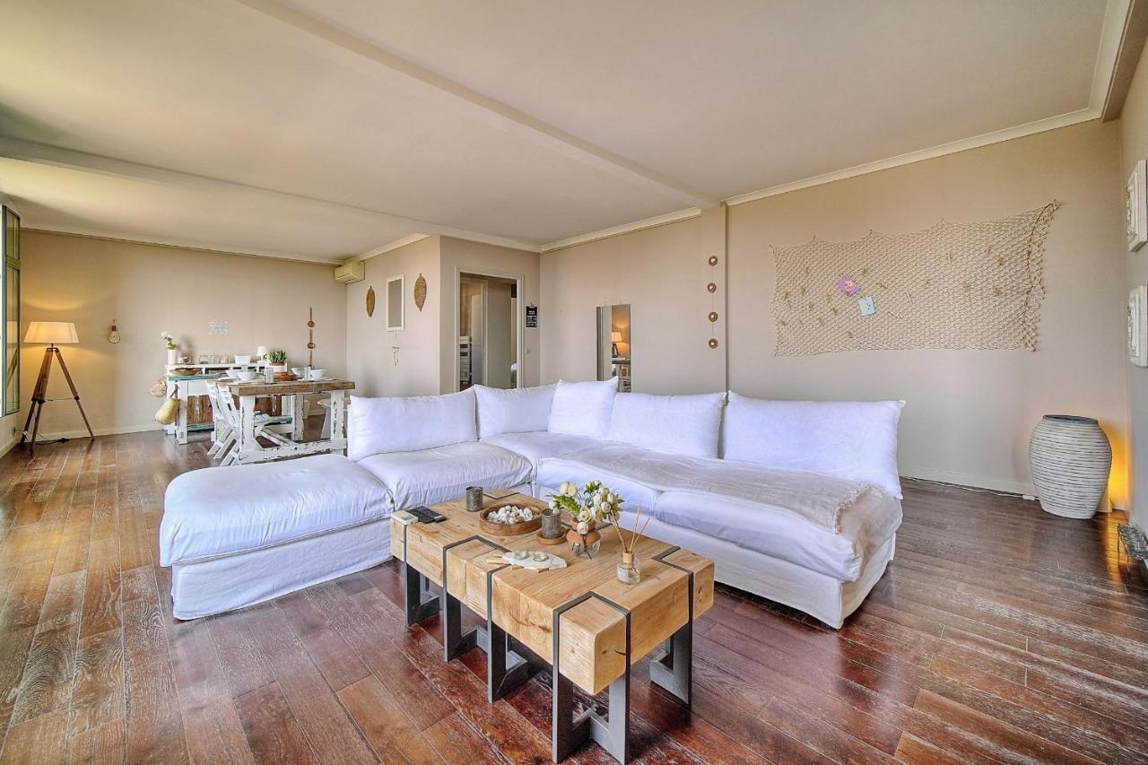 Immogroom - Large Apartment - Parking - Air Conditioning - Sea View - Wifi Cannes Eksteriør bilde