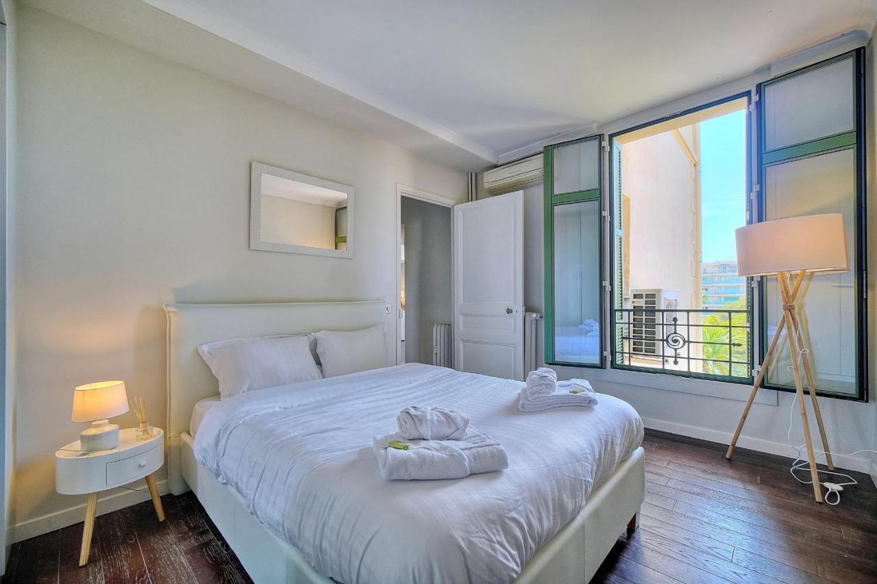 Immogroom - Large Apartment - Parking - Air Conditioning - Sea View - Wifi Cannes Eksteriør bilde